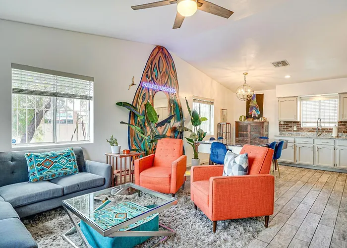 Retreat W/ Fire Pit: 4 Mi To Downtown!